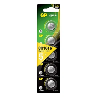 Afbeelding van GP Lithium CR1616 blister 5