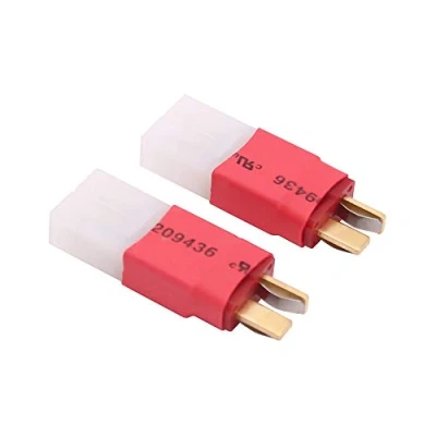 Afbeelding van OliRC 2pcs Deans Style T Plug Male to Big Tamiya Female Adapter Connector(C129 2)