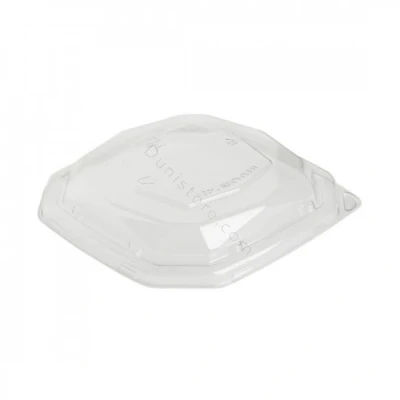 Afbeelding van 300x Deksel voor Octabagasse take away box 650ml Transparant