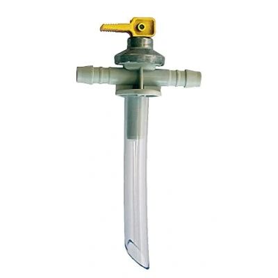 Afbeelding van Truma Aftap En Overdrukventiel John Guest 12 Mm 2,8 Bar Blauw Boilers