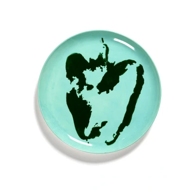 Afbeelding van Serax FEAST Azure Paprika L dinerbord 26 cm Turquoise
