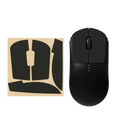 Afbeelding van kwmobile gaming Muis grip tape geschikt voor Logitech G Pro Wireless 1 Antislip muistape in zwart