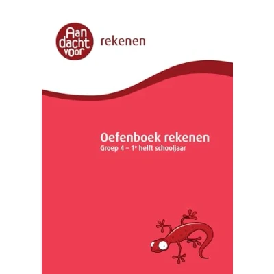 Afbeelding van Oefenboek Rekenen Groep 4 1e helft schooljaar