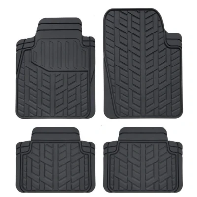 Afbeelding van MAMMOOTH A040 689400 Vloermatset Rubber voor en achter 4 Zwart