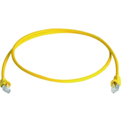 Afbeelding van Telegärtner MP8FS6GE20 RJ45 Netwerkkabel, patchkabel CAT 6A S/FTP 20.00 m Geel Vlambestendig, Halogeenvrij, UL gecertificeerd 1 stuk(s)