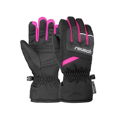 Afbeelding van Bennet R TEX XT Handschoenen Junior Black Melange Pink Glow990 5 Zwart &amp; Wanten
