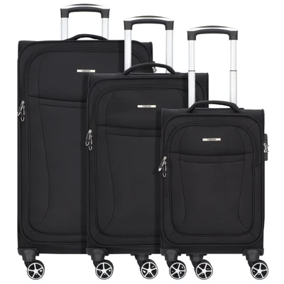 Afbeelding van Nowi Edinburgh 4 SET 3TEILIG Kofferset, Maat: One Size, Schwarz