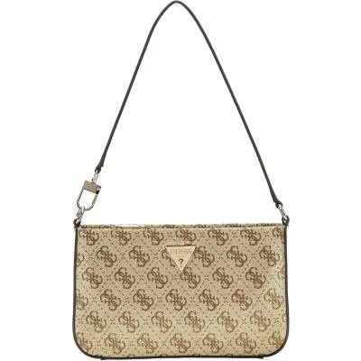 Afbeelding van Guess Twiller MINI TOP ZIP Shoulder Handtas goldcoloured, Dames, Maat: One Size, Gold coloured