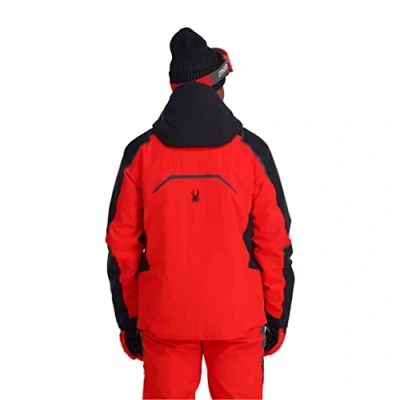 Afbeelding van Spyder Heren Titan geïsoleerde ski jas, Vulkaan Zwart, S