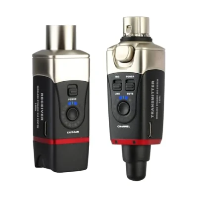 Afbeelding van Xvive U35 Microphone Wireless System 5.8 GHz snap on voor dynamische microfoon