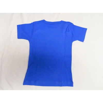 Afbeelding van Petit Bateau Onderhemd T shirt korte mouw Blauw 6 jaar 116
