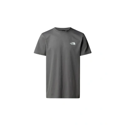 Afbeelding van The North Face Simple DOME Tshirt basic, Heren, Maat: Small, Smoked pearl tnf white