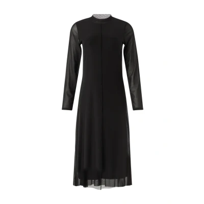 Afbeelding van comma casual identity Jurk, Dames, Maat: 36, Schwarz