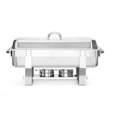 Afbeelding van Hendi Chafing Dish Set, Rvs;rvs, 38,5(b)x58,5(d)x31,5(h)cm, 471050