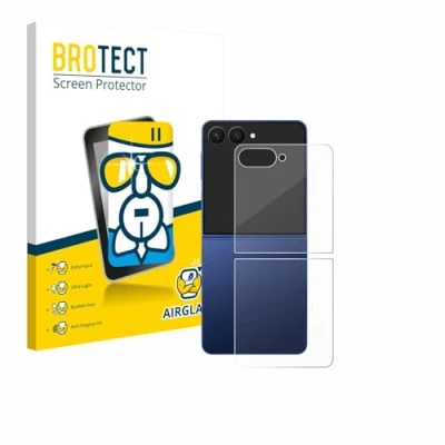 Afbeelding van BROTECT Screenprotector voor Samsung Galaxy Z Flip 7 (Achterkant) Folie Beschermfolie Beschermglas transparant