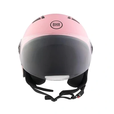 Afbeelding van BHR Demi Jet 834 Flow Zomerhelm, goedgekeurd volgens ECE 22.06 met 16 ventilatiegaten, motorhelm krasbestendig vizier en micrometrische sluiting, matroze S
