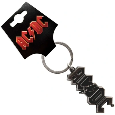 Afbeelding van AC/DC 3D Logo Sleutelhanger Zilverkleurig