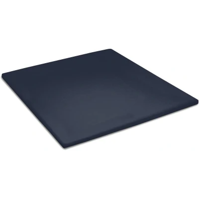 Afbeelding van Cinderella Sundays Topper Hoeslaken (tot 15 cm) Satijn 180x200 cm Marine