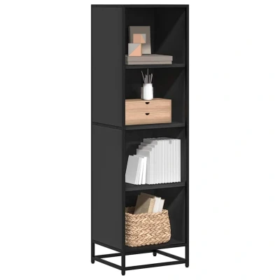 Afbeelding van vidaXL Boekenkast 40x35x139 cm bewerkt hout zwart