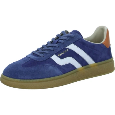 Afbeelding van Gant herensneaker Cuzmo suède 28633481 blauw