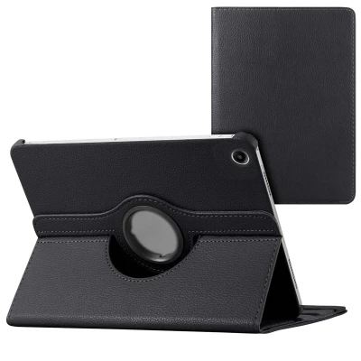Afbeelding van imoshion Tablethoes geschikt voor Samsung Galaxy Tab A9 Plus 360 draaibare klaphoes zwart