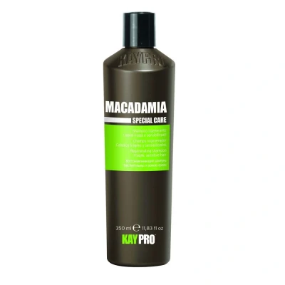 Afbeelding van KayPro Macadamia Shampoo 350 ml Professionele Haarverzorging voor Fijn, Droog en Beschadigd Haar Olie