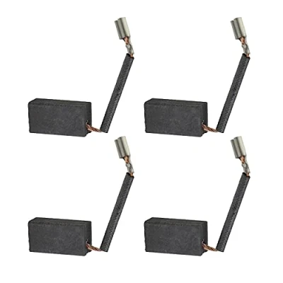 Afbeelding van 2 paar gazon Mover Koolborstels D73 6x9x17.5mm Compatibel met Bosch Rotak 43 34 Ergoflex Power Tool Vervanging