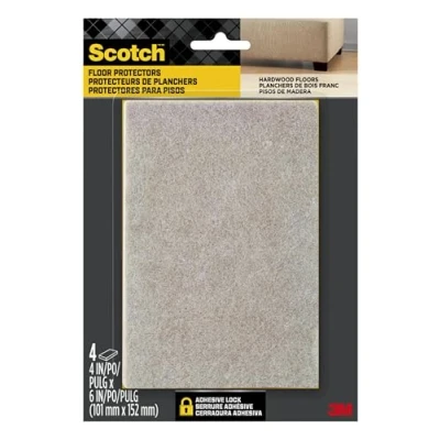 Afbeelding van Scotch SP840 Vilt Meubels Pads, Beige, 4 &quot;x 6&quot;