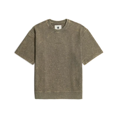 Afbeelding van G STAR Tshirt basic, Heren, Maat: Large, Acid turf