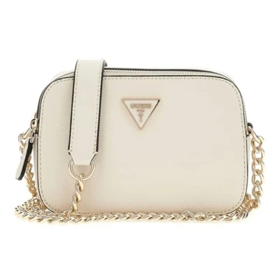 Afbeelding van GUESS Schoudertas Noelle II Crossbody Camera Bag Bone Crème