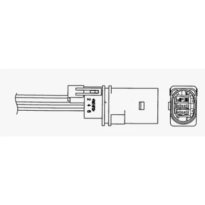 Afbeelding van NGK 1728 Lambdasonde 5 OPEL: Corsa D Hatchback, C Hatchback