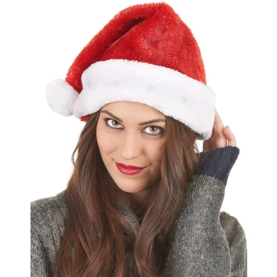 Afbeelding van PTIT CLOWN Kerstmuts rood en lichtgevend