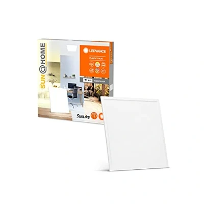 Afbeelding van Ledvance planon plus led 35w 3300lm 2200 5000k dimbaar cri90 80graden ip20 opbouw beh wit aluminium lxbxh 600x600x56mm 4058075576056