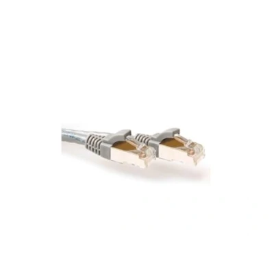 Afbeelding van ACT FB3051 SFTP CAT6A Patchkabel Snagless RJ45 Connectoren Grijs 1,5 meter
