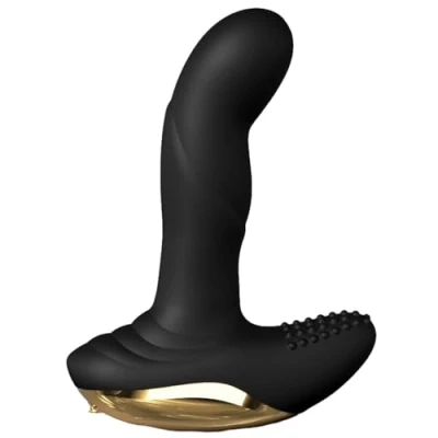 Afbeelding van Dorcel P Finger Verwarmende Prostaat Vibrator Met Afstandsbediening Zwart