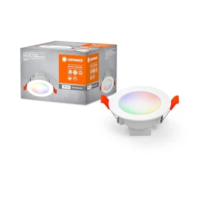 Afbeelding van LEDVANCE Armatuur: voor plafond, SMART RECESS DOWNLIGHT TW AND RGB / 4 W,
