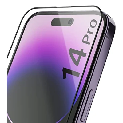 Afbeelding van smart engineered 2x3D Tempered Glass Screen Protector for Apple iPhone 14 Pro black/transparent