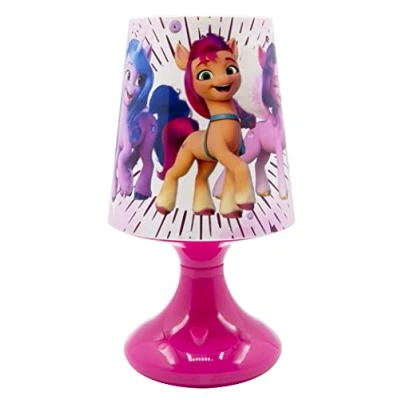Afbeelding van My Little Pony The Movie LED mini lampenkap werkt op batterijen in geschenkverpakking 10x10x19 cm