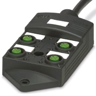 Afbeelding van Phoenix Contact SACB 4/ 4 5,0PUR SCO P 1452398 Passieve sensor/actorbox M12 verdeler met kunstof schroefdraad 1 stuk(s)