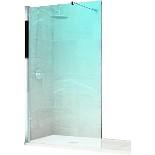 Afbeelding van Novellini Giada H inloopdouche 77 78.5 cm helder glas chr.