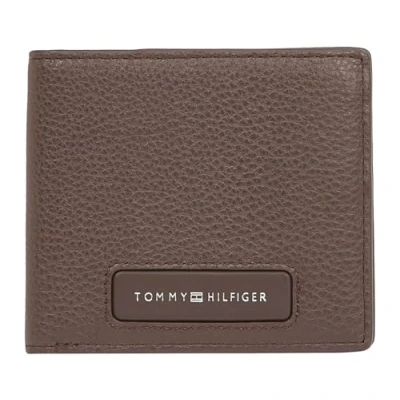 Afbeelding van Tommy Hilfiger Monogram MINI Wallet Portemonnee, Heren, Maat: One Size, Brown