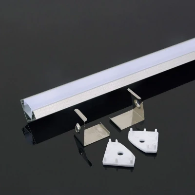 Afbeelding van V Tac LED hoekprofiel opbouw 19x19mm 2m mat 5423422