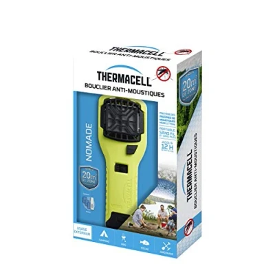 Afbeelding van THERMACELL THNOMADVERT Muggenschild, draagbaar, Nomad, groen, incl. navulverpakking voor 12 uur bescherming