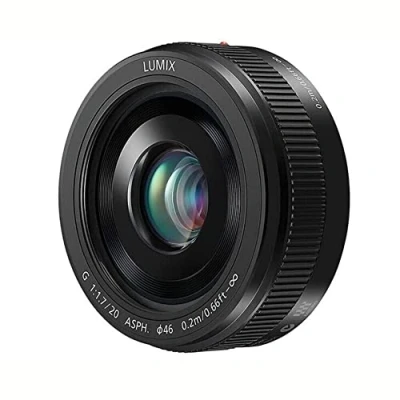 Afbeelding van Panasonic H H020A Lumix G Vastgelegd Brandpunts Lens, Zwart