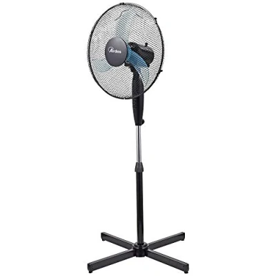 Afbeelding van Ardes staande ventilator, krachtig, stil, 3 bladen, 40 cm, oscillerend, met verstelbare hoogte en helling, snelheden, model Penny AR5AM40P