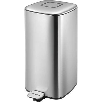 Afbeelding van EKO Regent Step Bin 32 liter mat/rvs