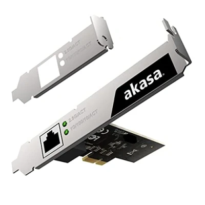 Afbeelding van Akasa AK PCCE25 01 netwerkkaart Intern Ethernet 2500 Mbit/s