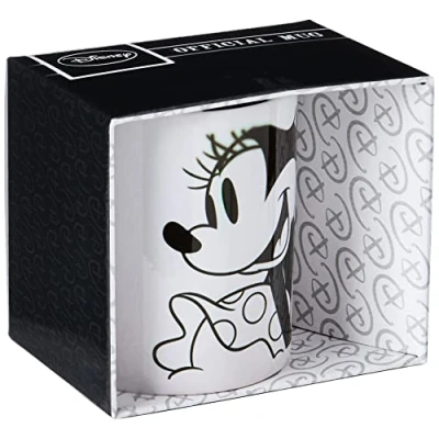 Afbeelding van Disney Minnie Mouse B&amp;W Mok