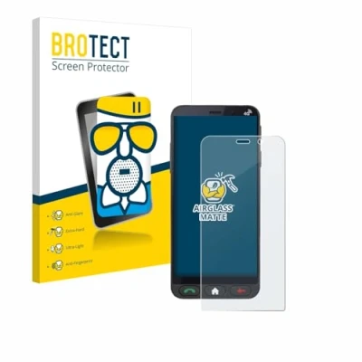 Afbeelding van BROTECT Antireflecterende Glas Screen Protector Mat voor Brondi Amico Vero 4G Schermbeschermer [Beschermglas Folie niet Gehard Glas]