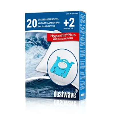 Afbeelding van Dustwave 20 stofzuigerzakken, compatibel met AEG VX4 1 EB, GM T, IW P, OR, PM WR A, VX6 CB EB T. 5, LR